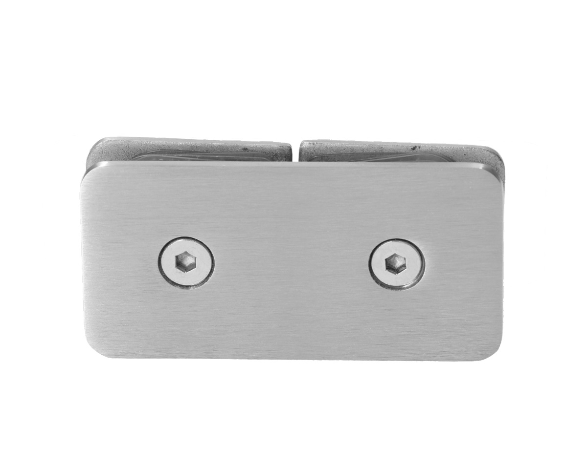 Svorka skla mezi skla 180°, sklo 8 - 10 mm, AISI 304