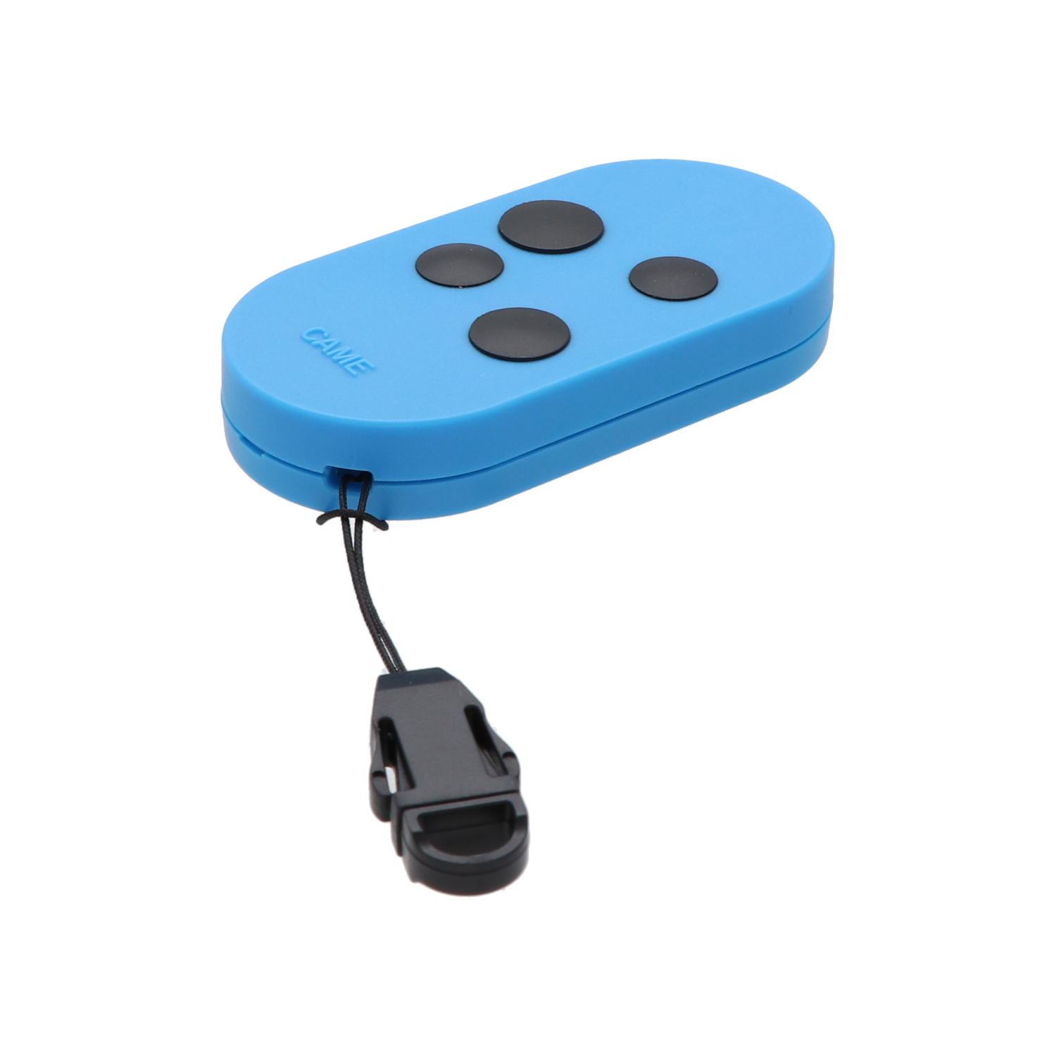 Vysílač 4kanálový, 433MHz, pevný kód, modrý