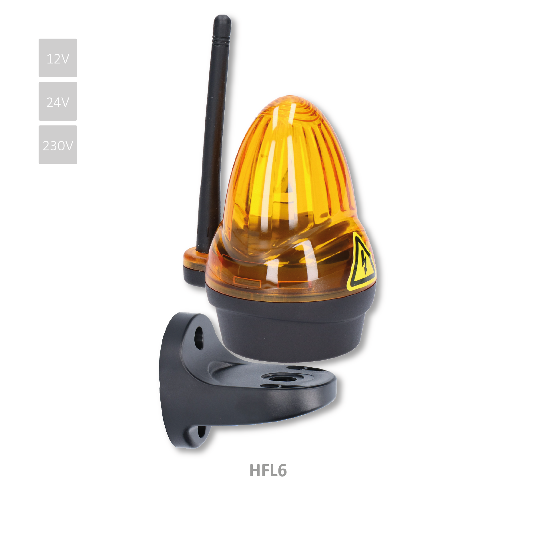 LED lampa, 12/24/230V, se zabudovanou anténou, 739lux