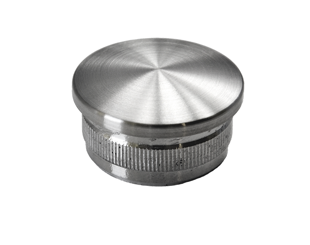 Ukončení na trubku ø 33,7 mm, broušená nerez AISI 304