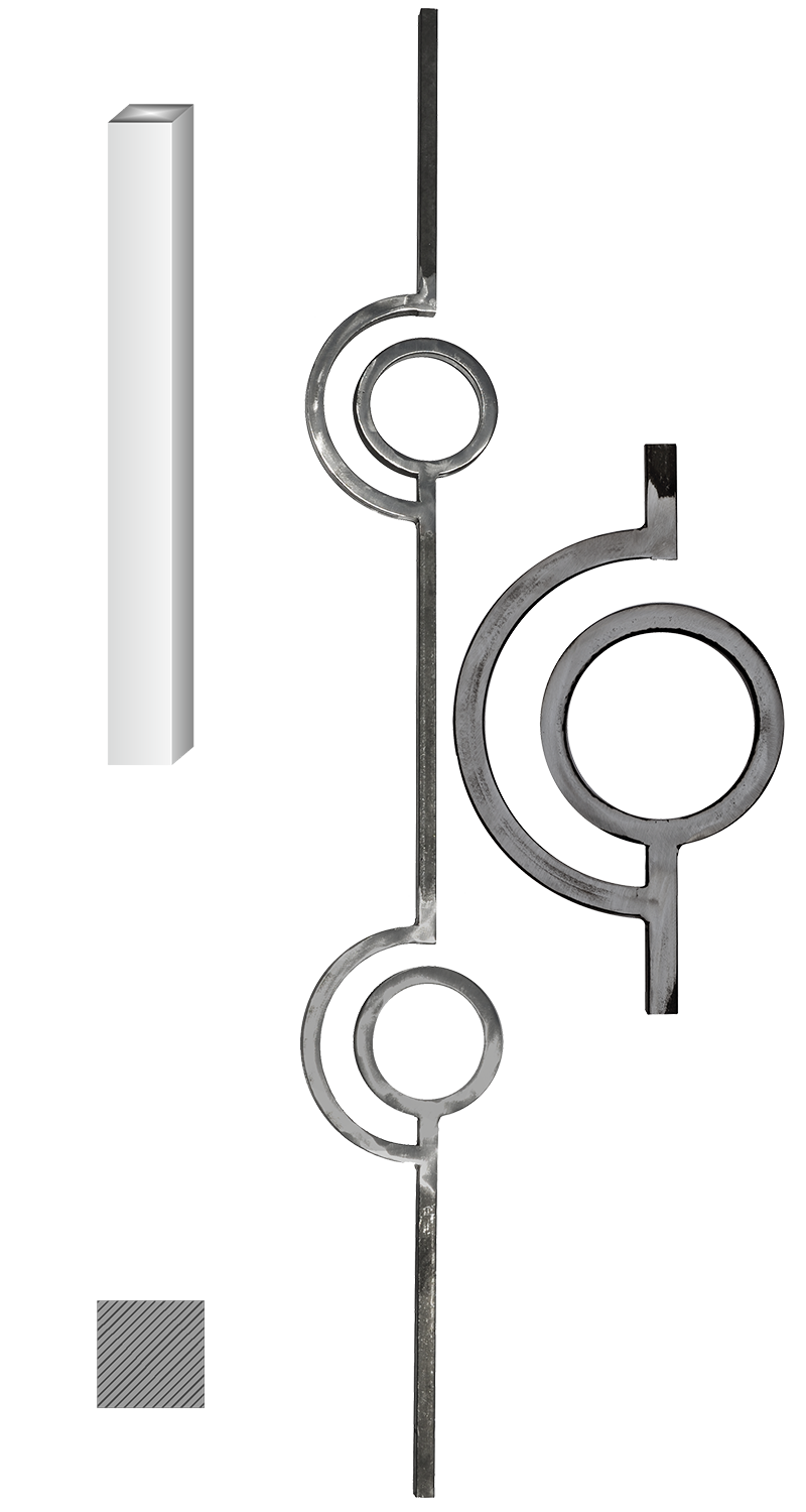 DOPRODEJ tyč 12 x 12 mm, 138 x 1000 mm