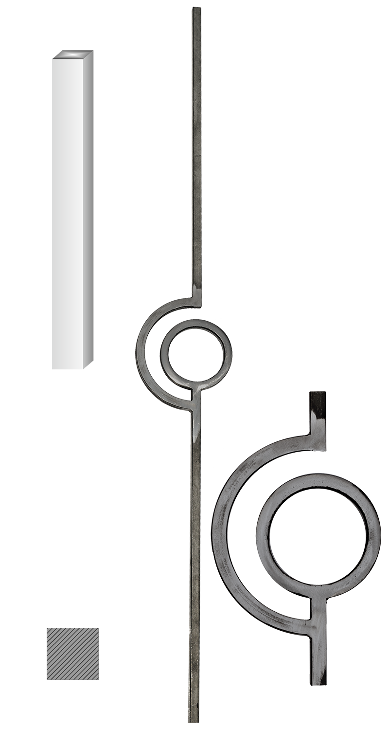DOPRODEJ tyč 12 x 12 mm, 138 x 1000 mm