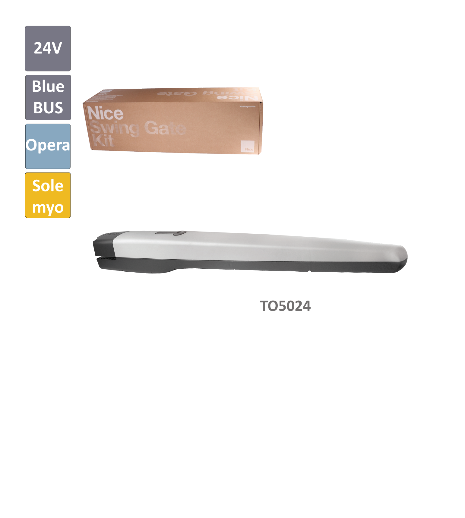 TOONA pohon pro jednokřídlovou bránu do 5 m/křídlo