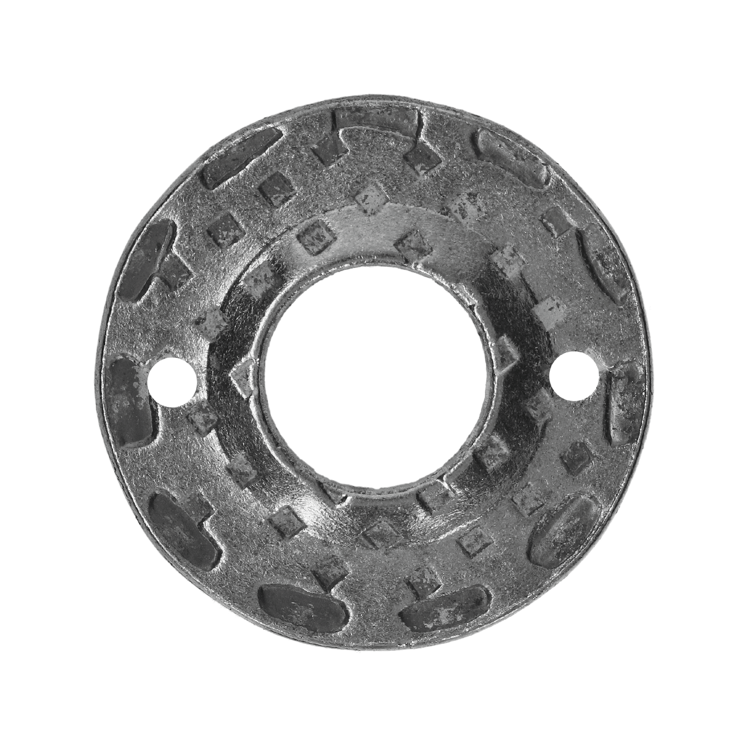Štít ke kličce ozdobný 50mm, tloušťka 2mm, otvor 20mm