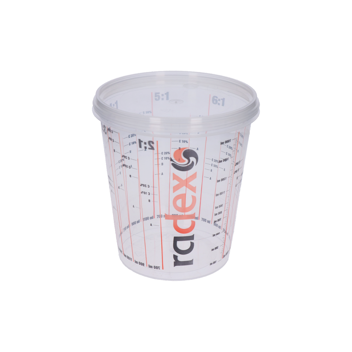 Kyblík na míchání barvy s odměrkou, 2,3l