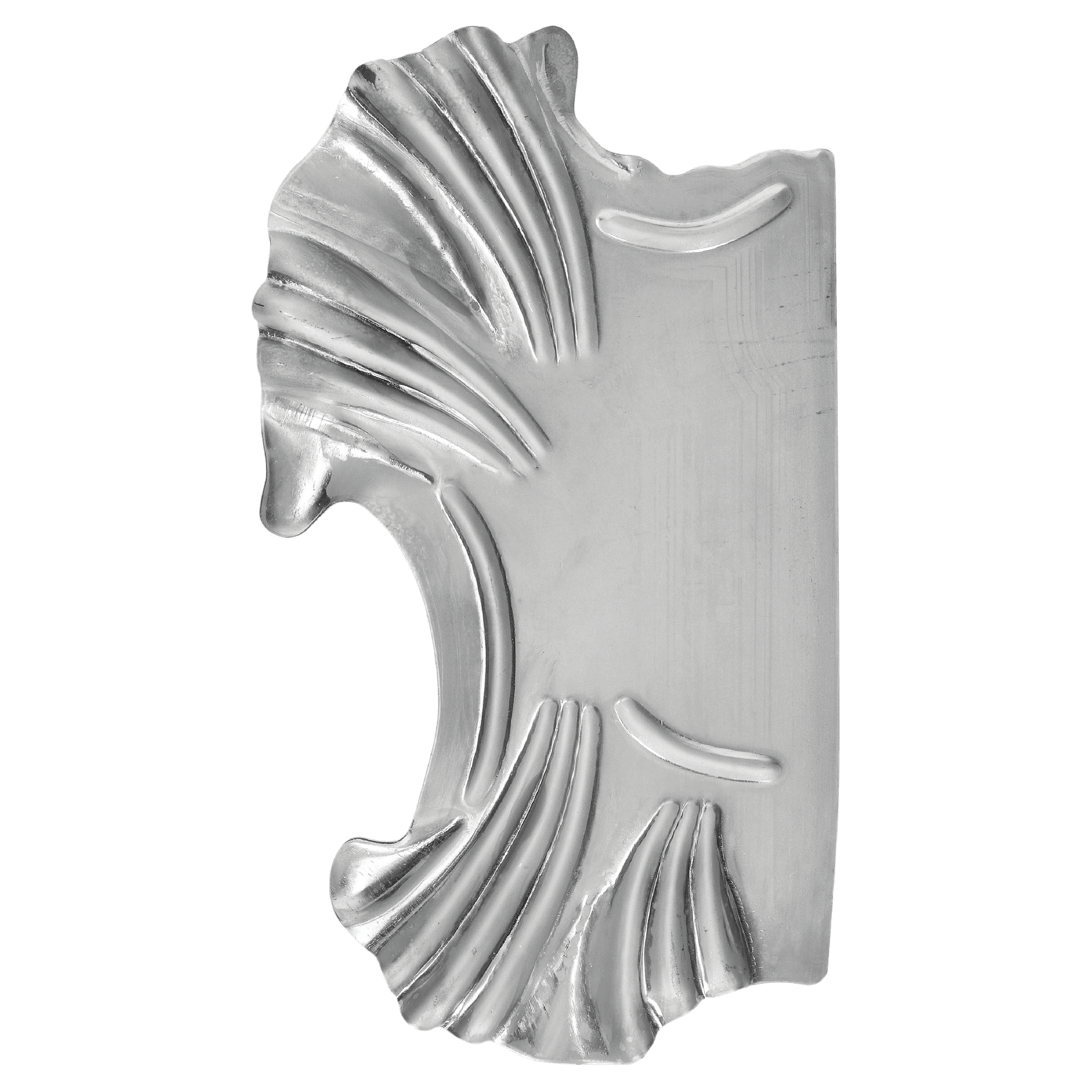 DOPRODEJ! Štít 270x165x2mm bez otvorů, zdobený, levý