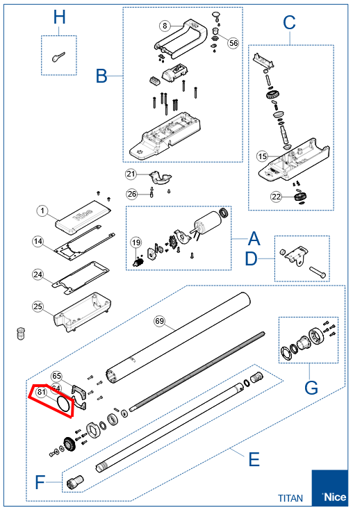 GOR-002.5501 O-krôžok 60x2 mm, EPDM 35, čierný, podla DIN 3771 pre motor TITAN TTN3724HS, TTN6024HS