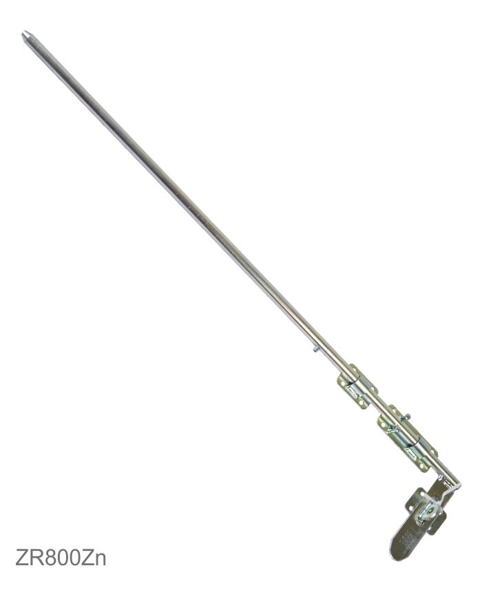 Rýgl ø14 mm, L:800mm, s otvorem pro visací zámek, pozinkovaný