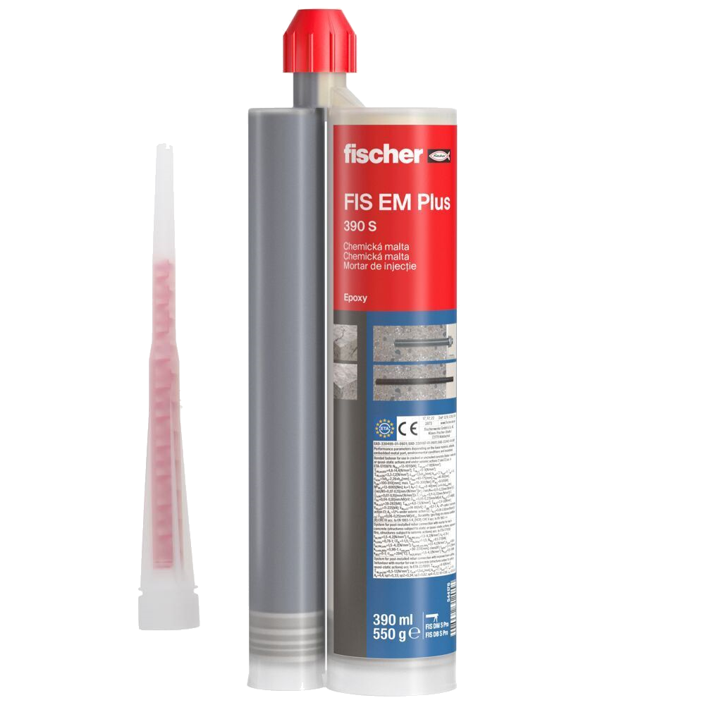 Fischer epoxidová chemická kotva (malta), 390 ml