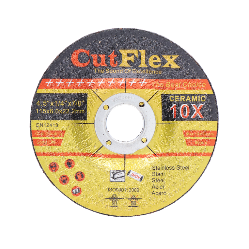 Brusný kotouč na ocel a nerez, 115 x 6 x 22,2 mm