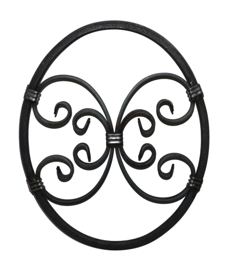 Ornament 375x300 mm, hladký profil 12x12 mm/ 12x6 mm