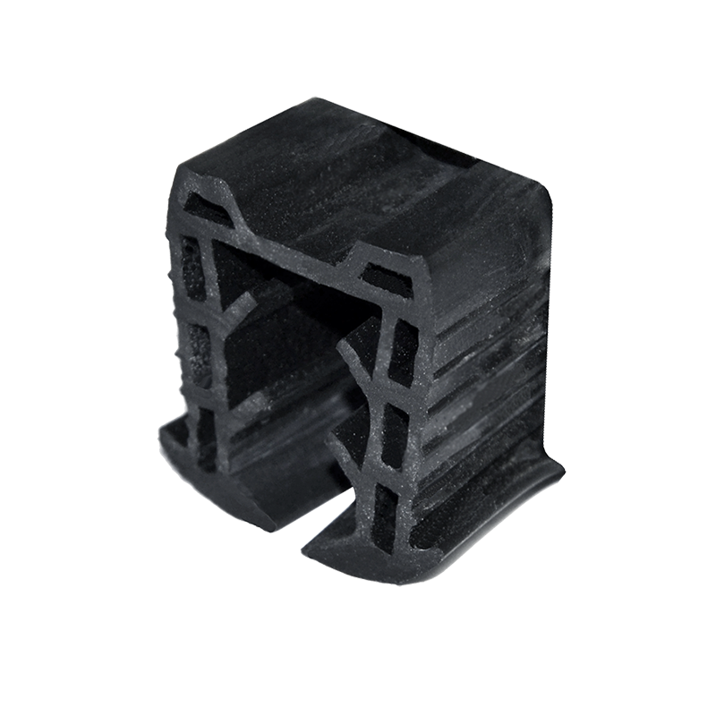 Gumové těsnění pro madlo 24 x 24 mm, sklo 12 - 12,76 mm