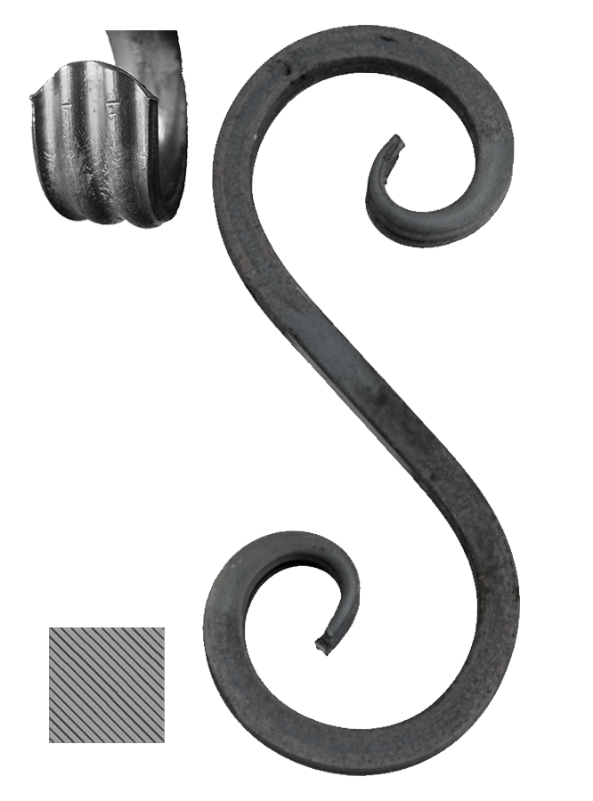 Esko 12 x 12 mm, 230 x 80 mm, hladké