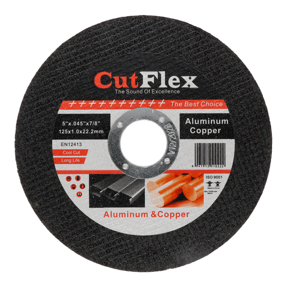 Řezný kotouč na hliník a měď, 125 x 1 x 22,2 mm