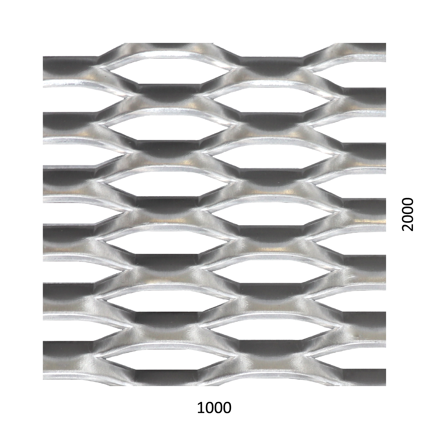 DOPRODEJ! Tahokov AL, šestihranné oko, 1000x2000x2mm