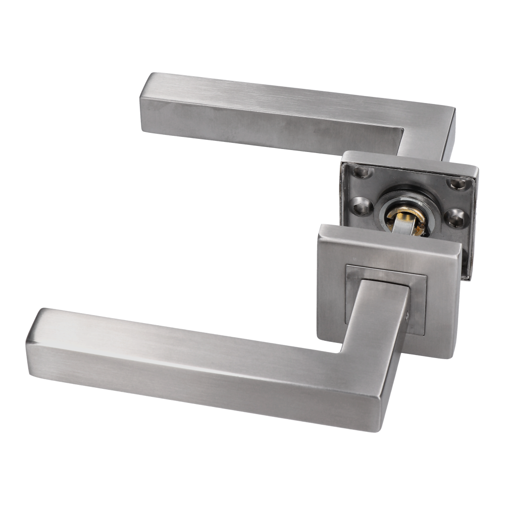 Klika, L = 130 mm, broušená nerez AISI 304