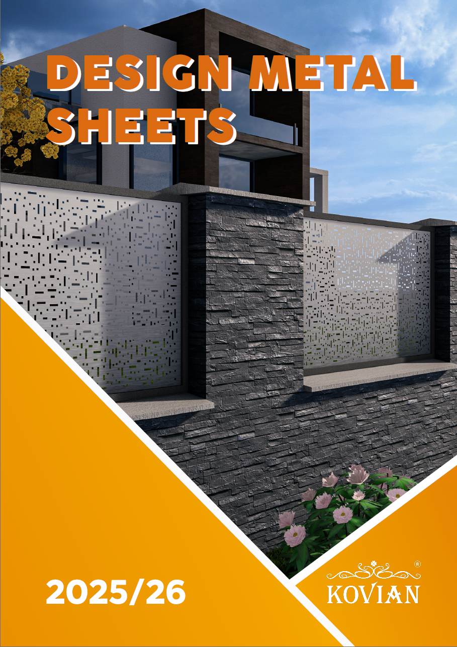 Tlačený katalóg Plechových výplní