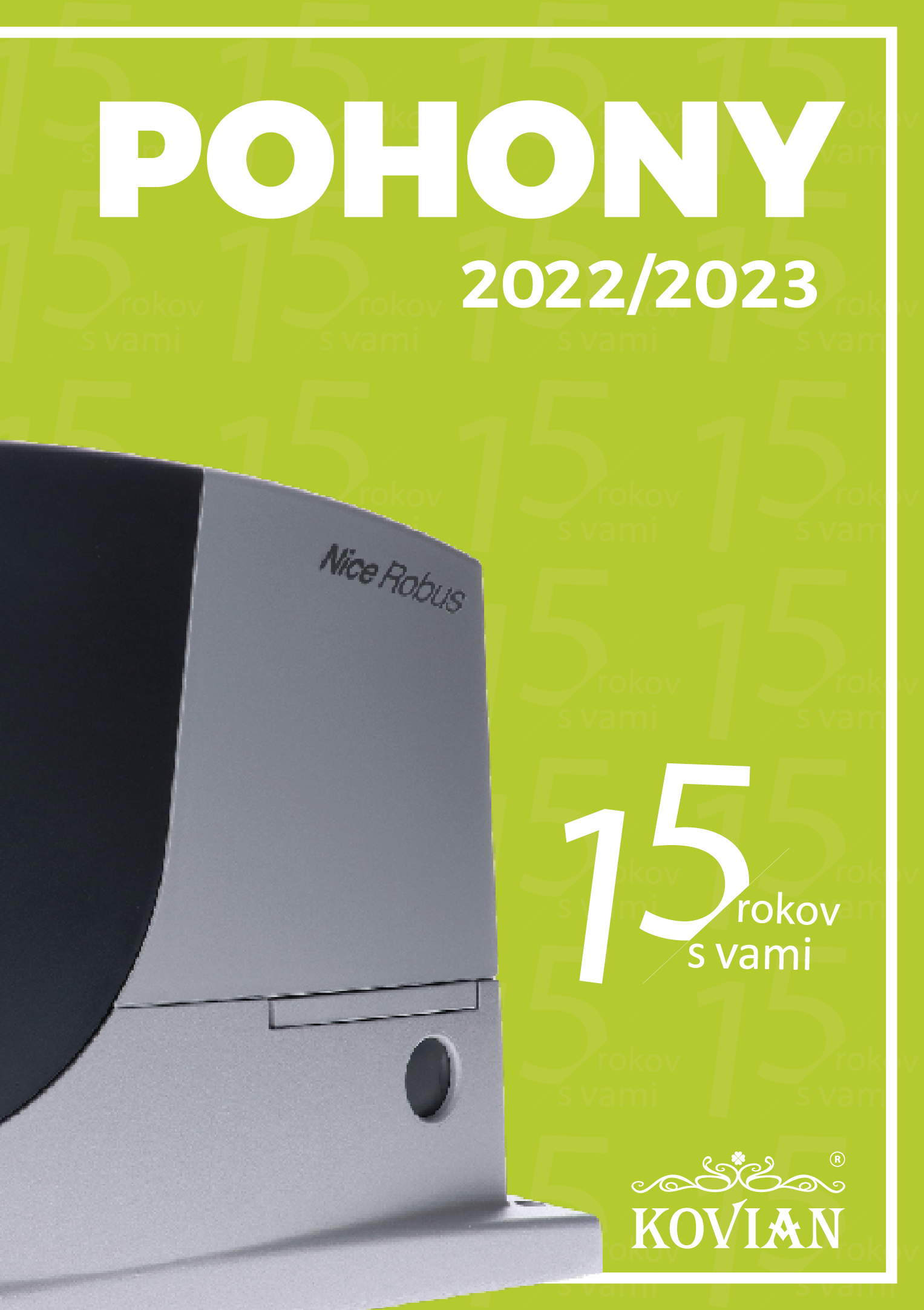 Tištěný katalog POHONY SK / CZ 2022-2023