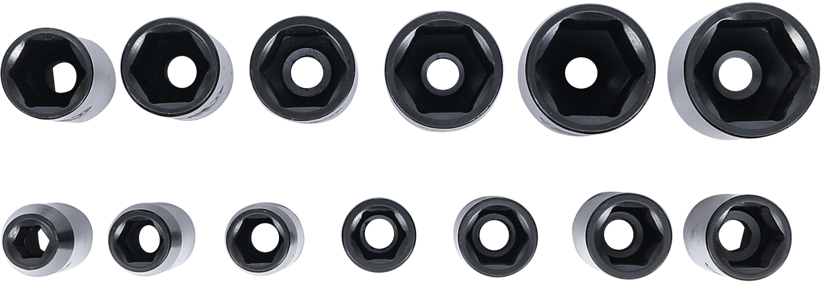 DOPREDAJ Sada nadstavcov na rázový uťahovák 1/2`, 10-32 mm, 13 ks
