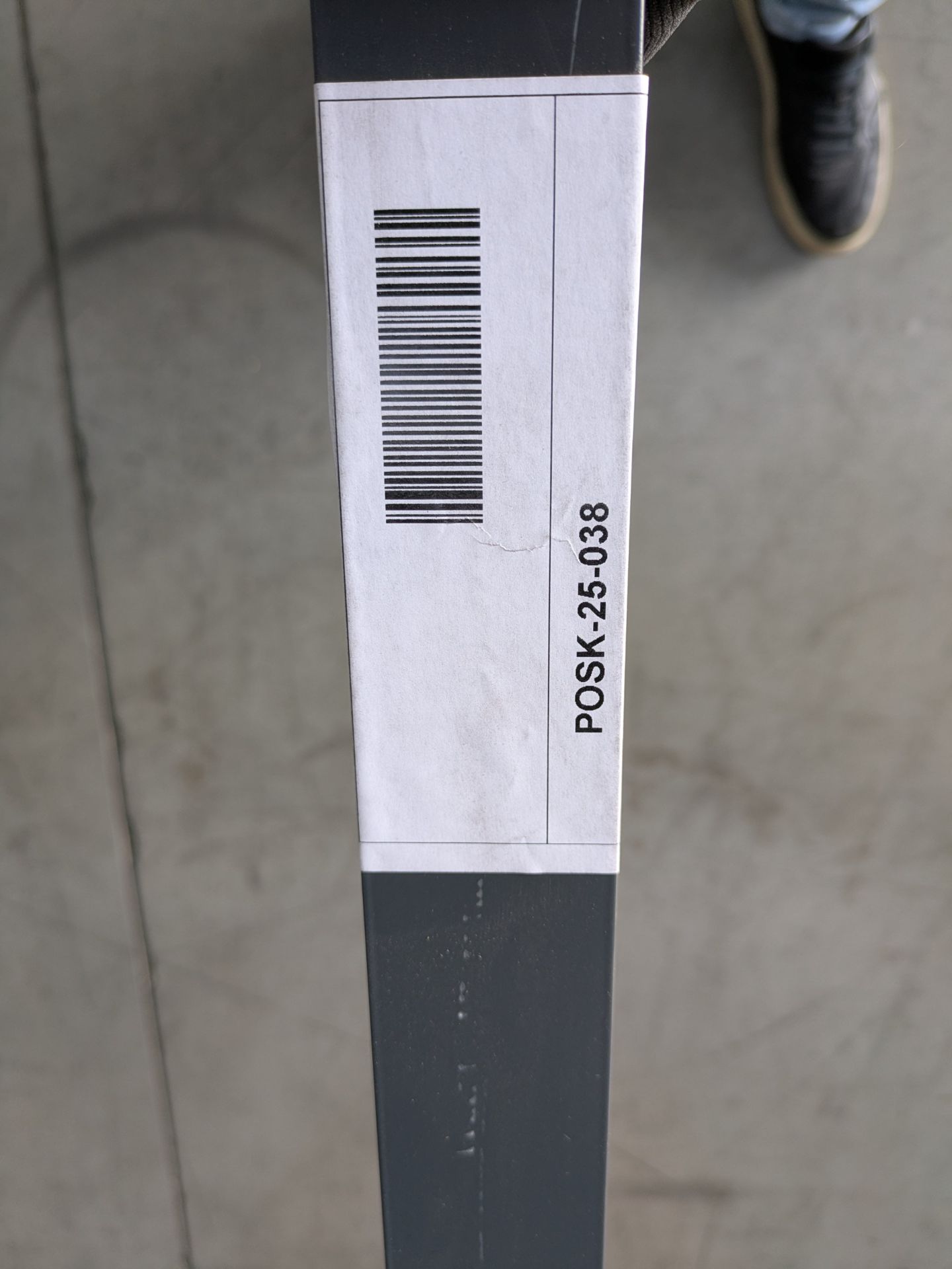 Poškodený profil AL-UT50-7016S-6