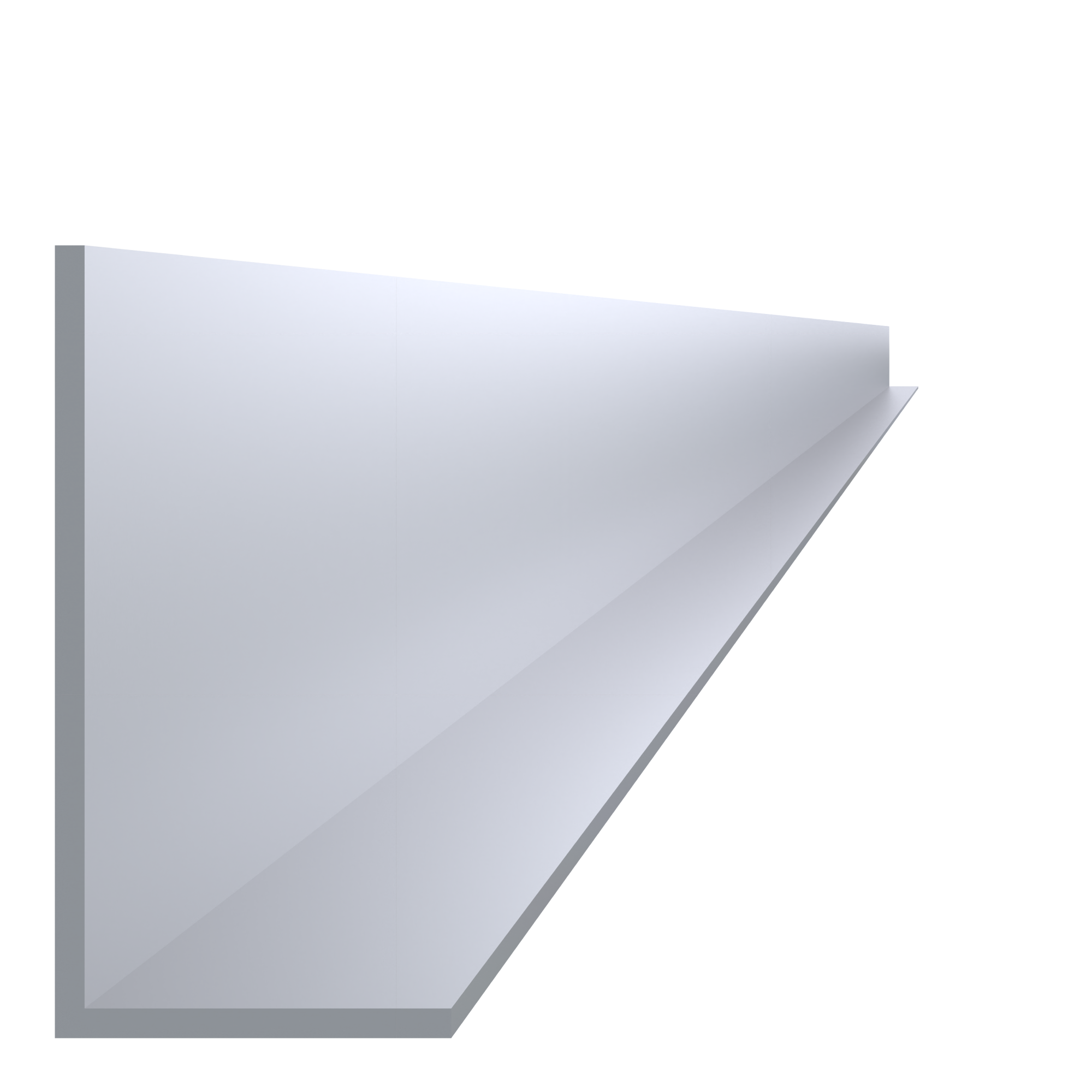 L profil 80x40x3mm, L-6000mm, hliník bez povrchové úpravy