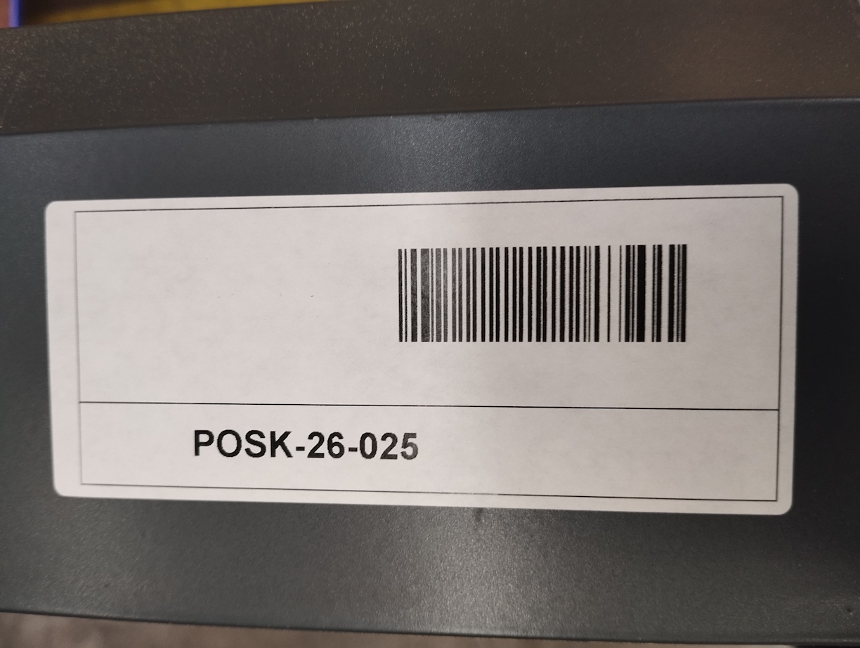 Poškodený profil AL-LAF1-7016