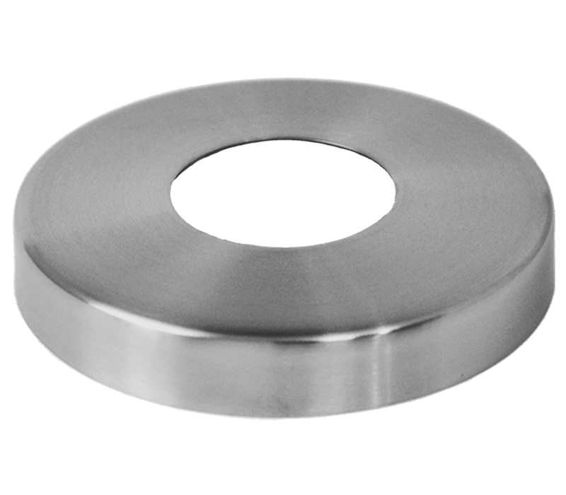 Kryt příruby na trubku ø 48,3 mm, broušená nerez AISI 304