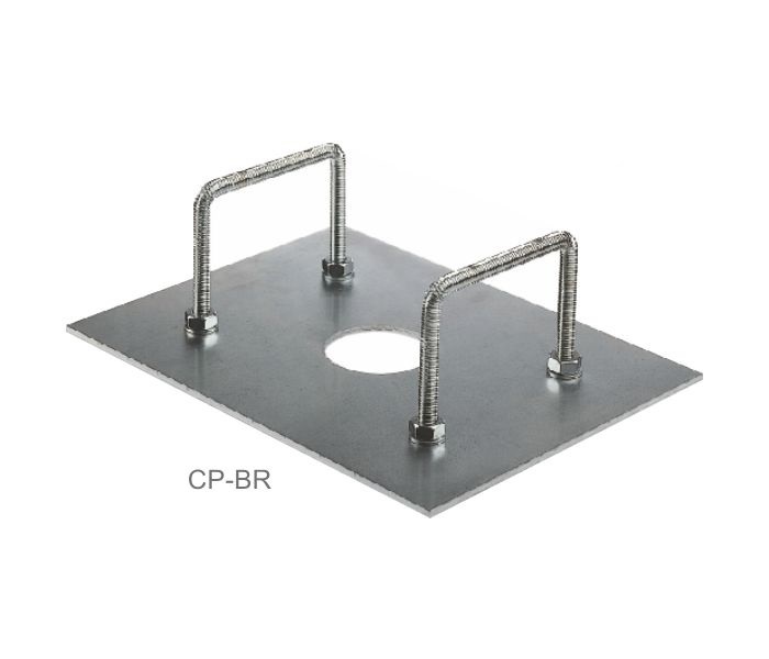 Základová deska pro závoru