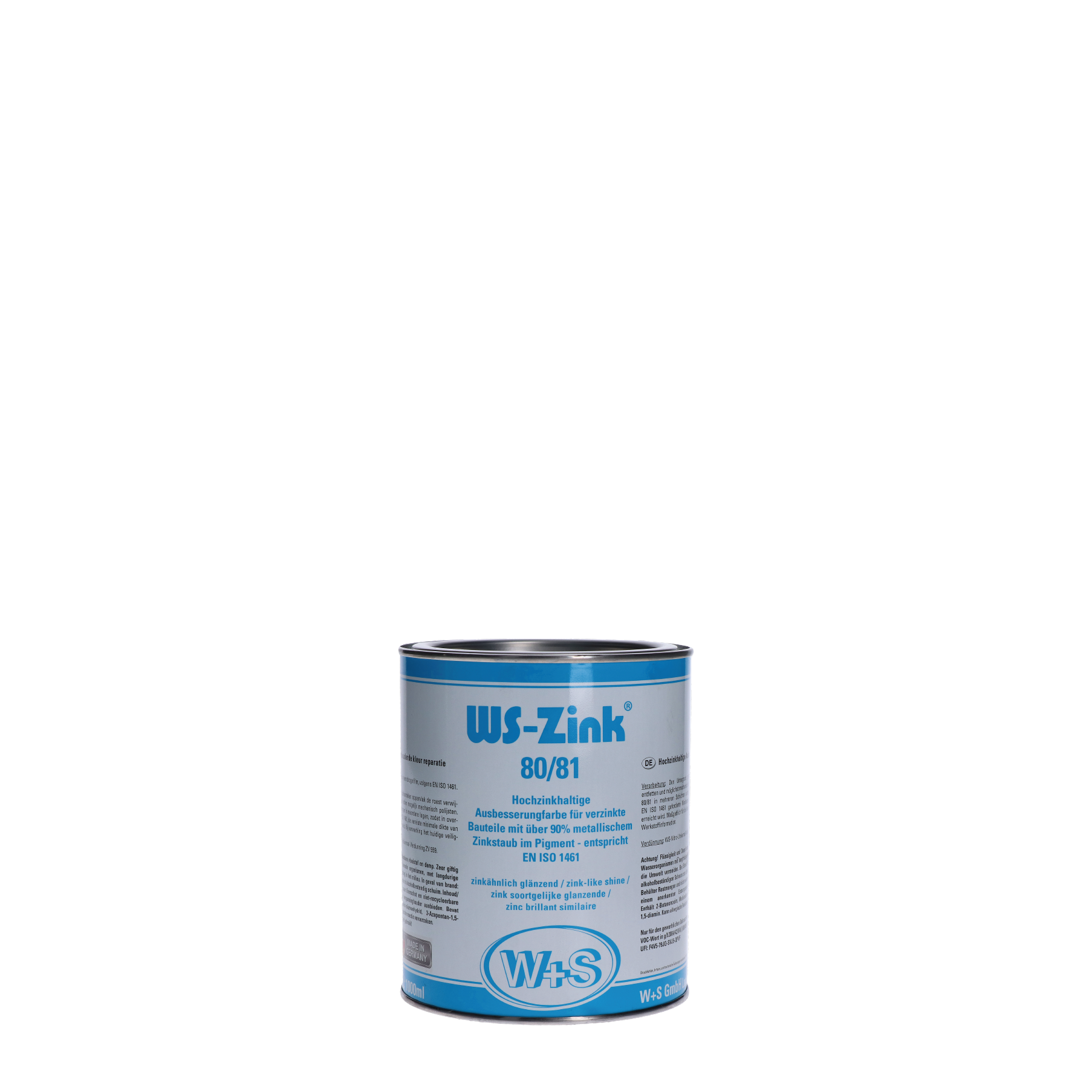 Zinková barva WS-Zink® 80/81 s obsahem zinku 90%, 0,5L