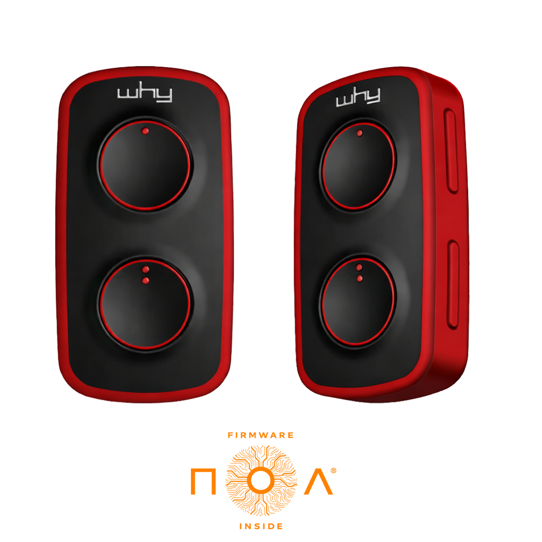 Vysílač Evo2 NOA 4kanálový, 433/868 MHz, vulkán