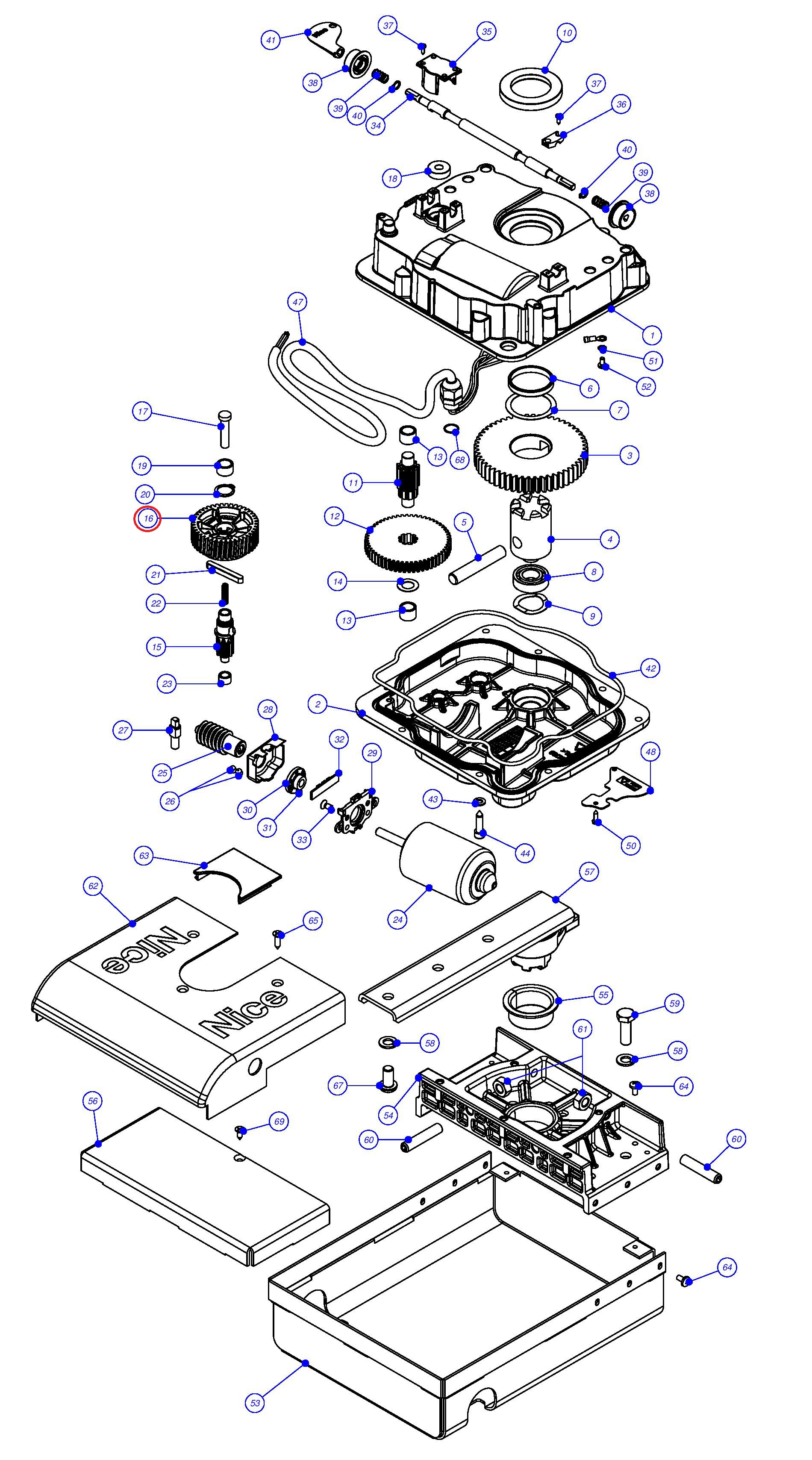 DOPRODEJ PPD1727.4540 kolo převodovky pro XMETRO