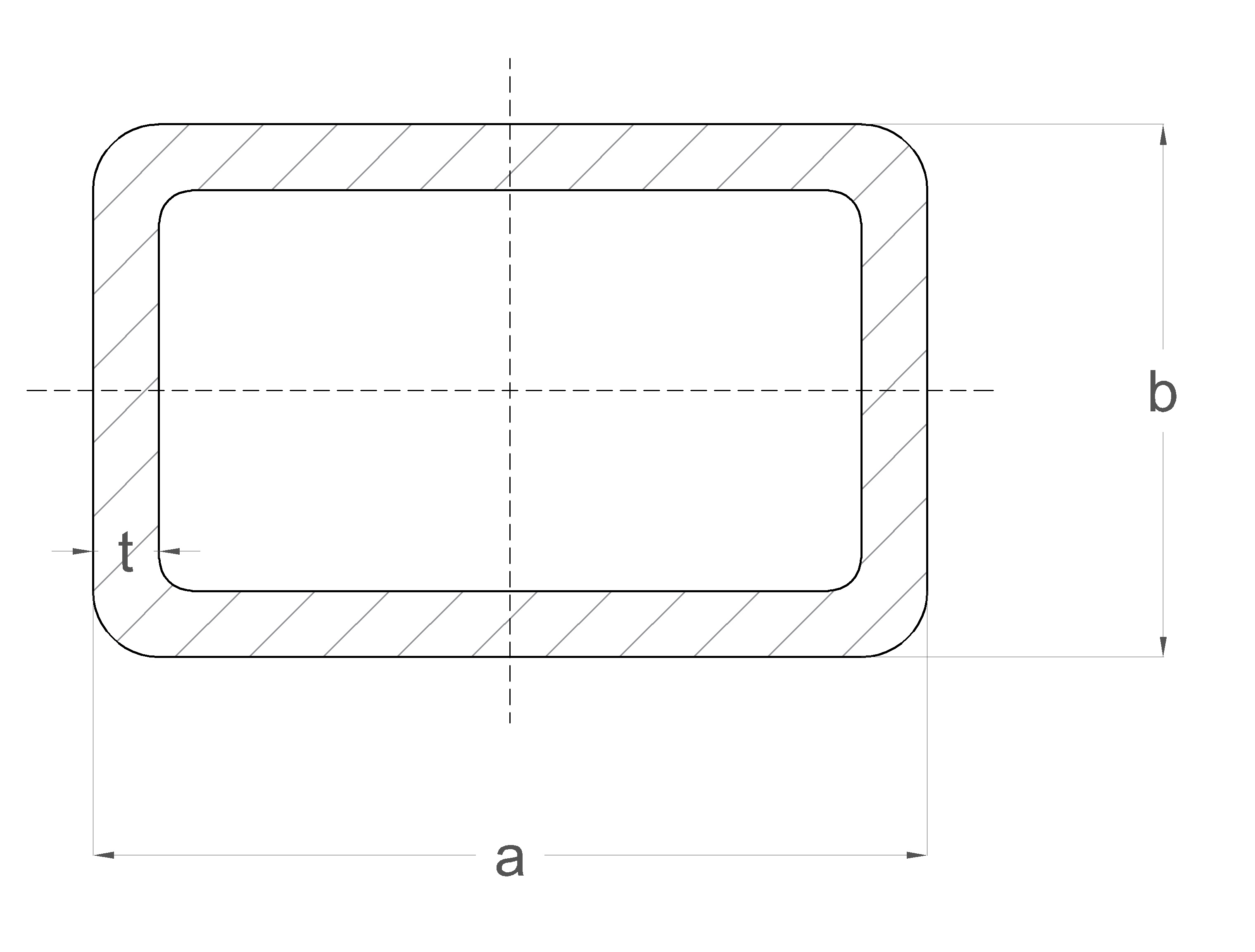 DOPREDAJ Uzavretý profil 40 x 30 x 2 x 3000 mm, čierny S235, hladký