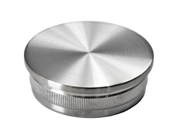Ukončení na trubku ø 42,4 mm, broušená nerez AISI 304