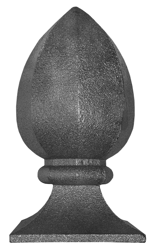 Šiška 180mm, podstavec 98x98mm, dutá