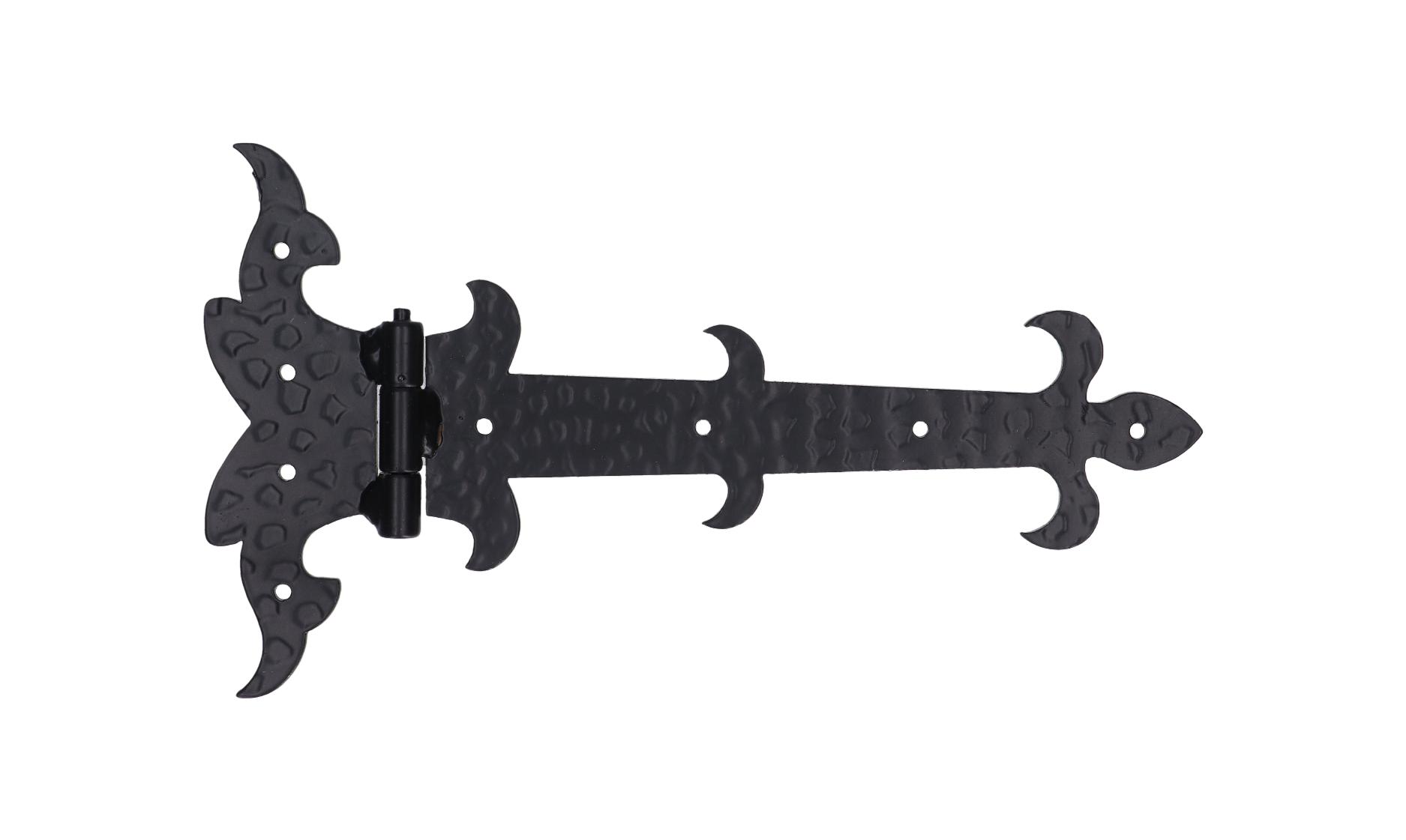 DOPRODEJ Kování ozdobné, H-131 x L-232 x 3mm, povrch RAL9005 matná, 2. třída