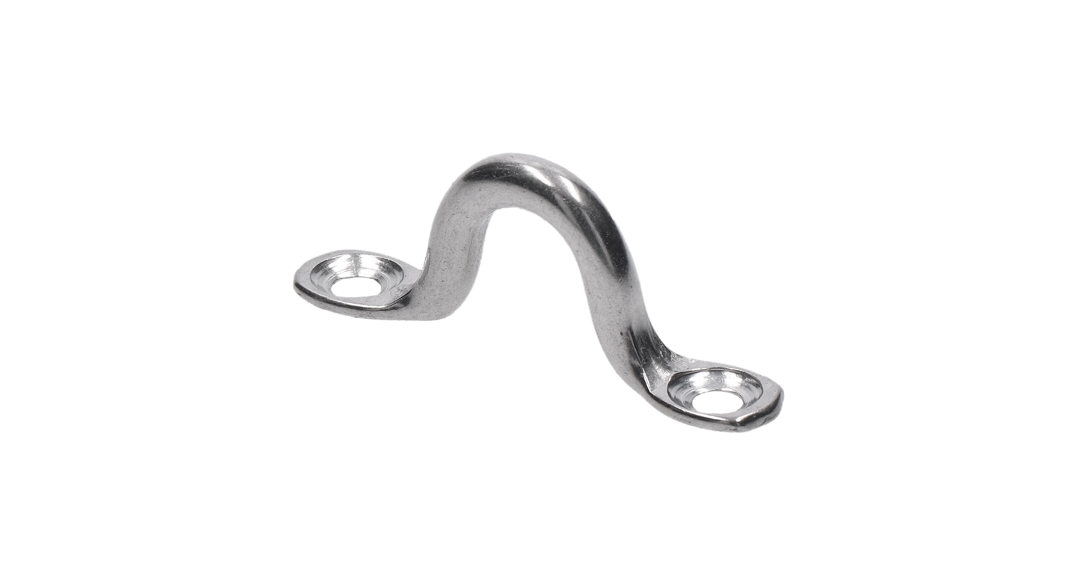 Oko podložky, oblouk 5 mm, broušená nerez AISI 304