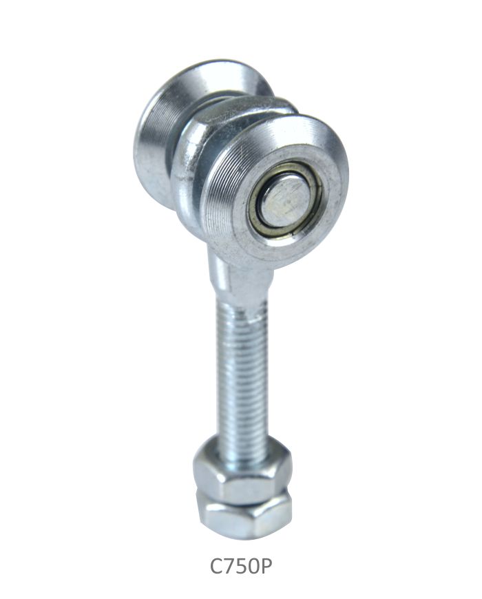 Vozík pro závěsný systém, 2 kolečka, do 30kg, uzavřená ložiska, pro profil C920P