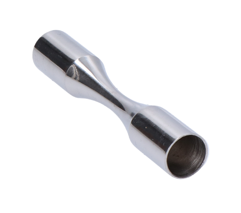 Spoj na ohnutí, na trubku ø 12 mm, leštěná nerez AISI 304