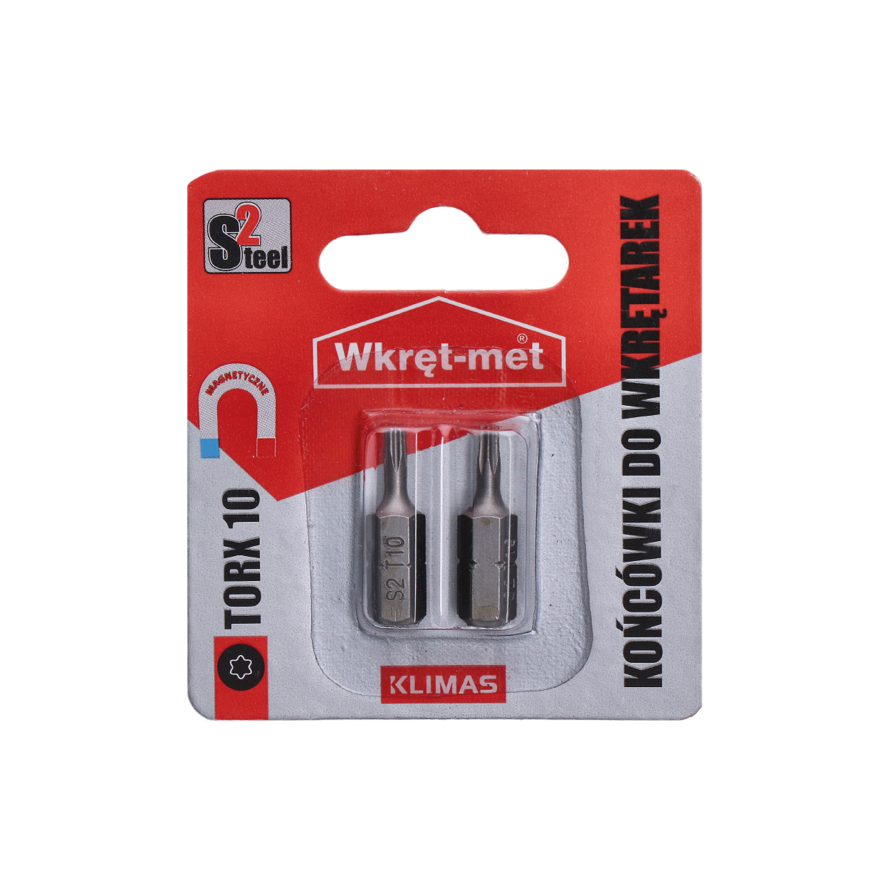 2 dílny blister bitů TX-10, délka 25mm