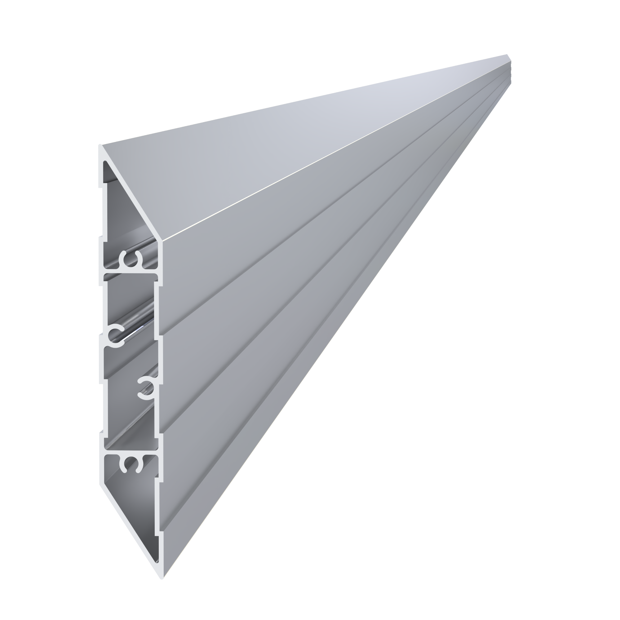 Al profil 108 x 16 x 6000 mm, bez povrchové úpravy