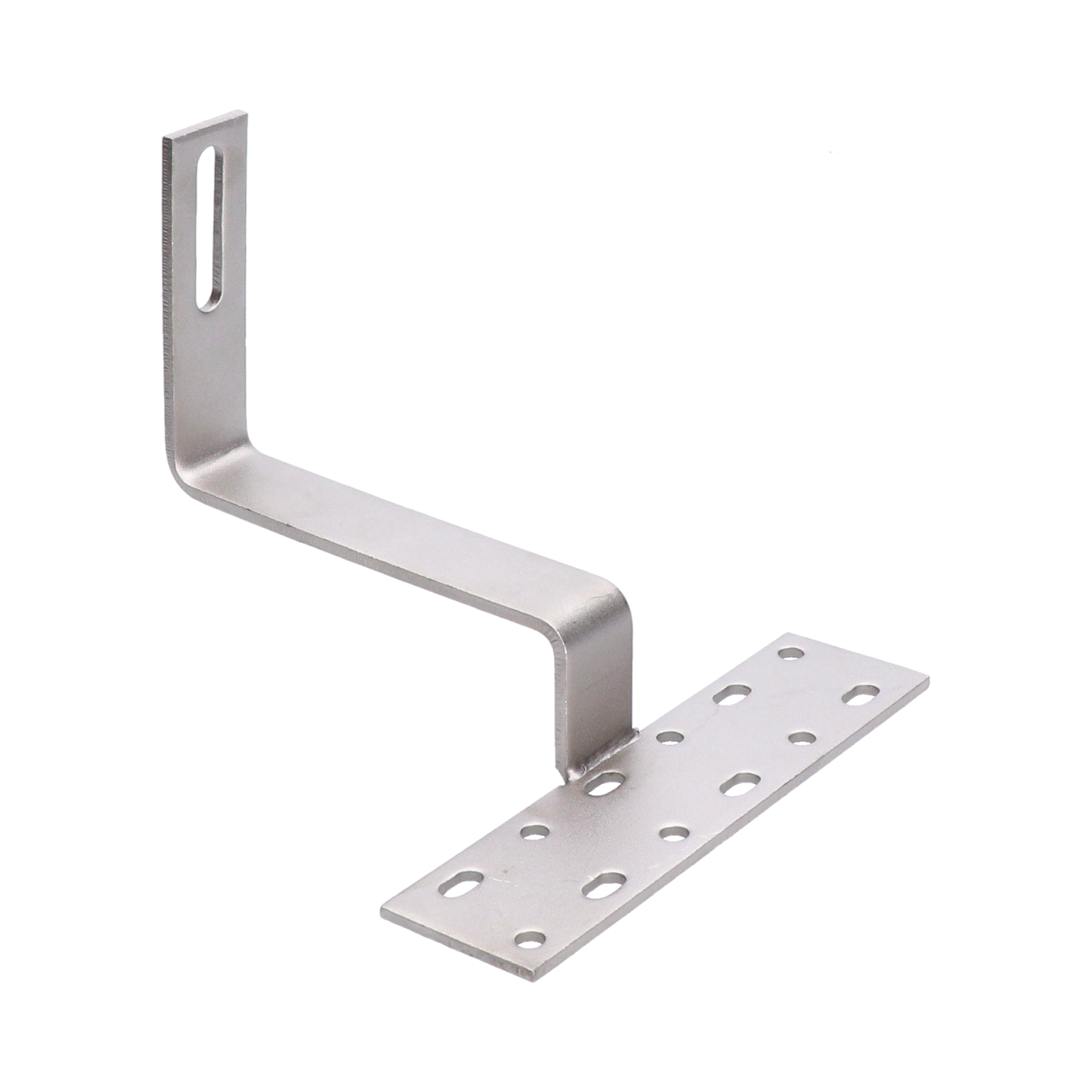 Střešní hák navržený pro zakřivené krytiny (betonové nebo keramické) Doporučujeme jej použít pro solární profily s boční