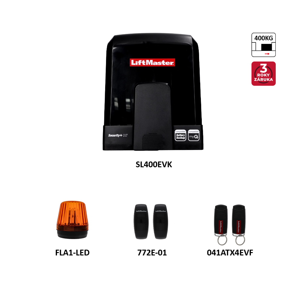 LiftMaster sada pro posuvnou bránu do 5 m/400 kg