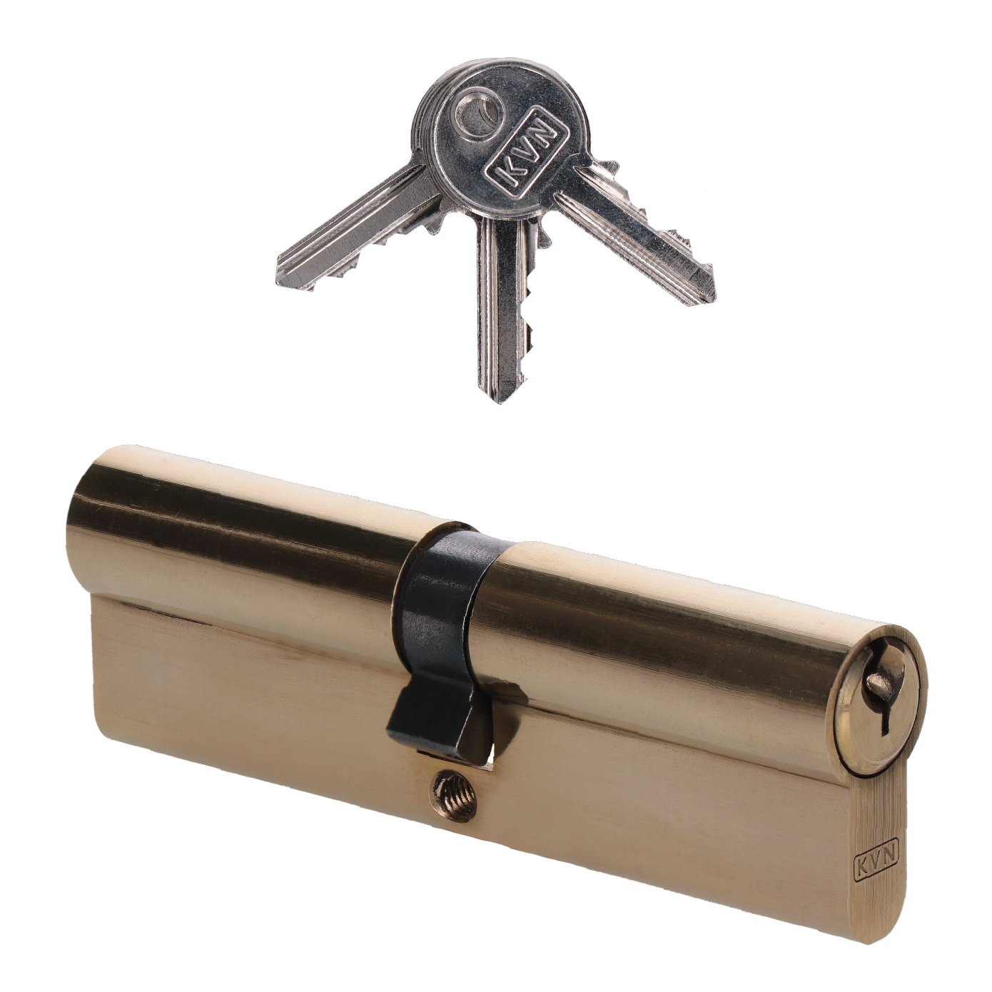 Cylindrická vložka EURO 50/50mm, mosazná, 3 klíče, šroub M5x65mm