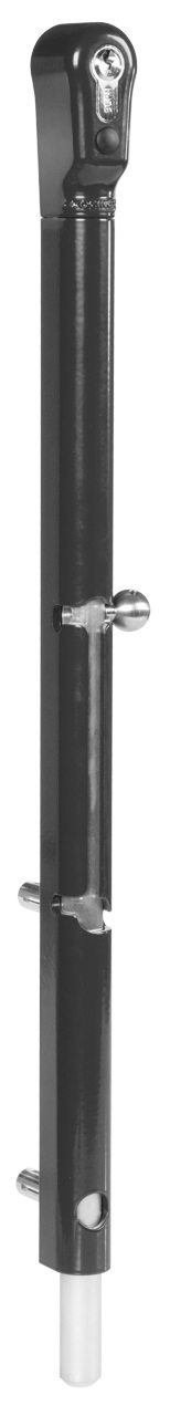 KEYDROP uzamykateľný mechanický rígeľ pre krídlové brány, SILV