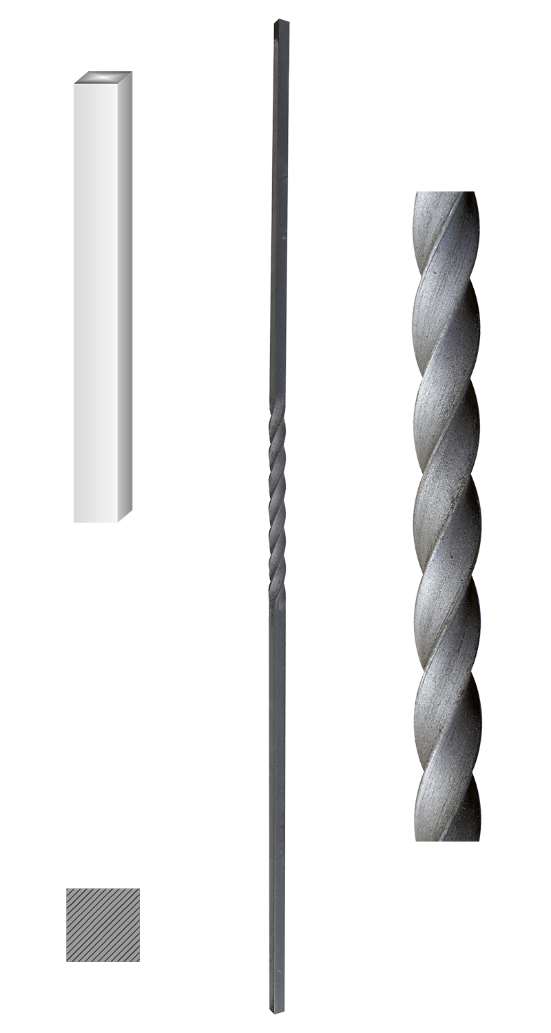 Tyč 12 x 12 x 900 mm