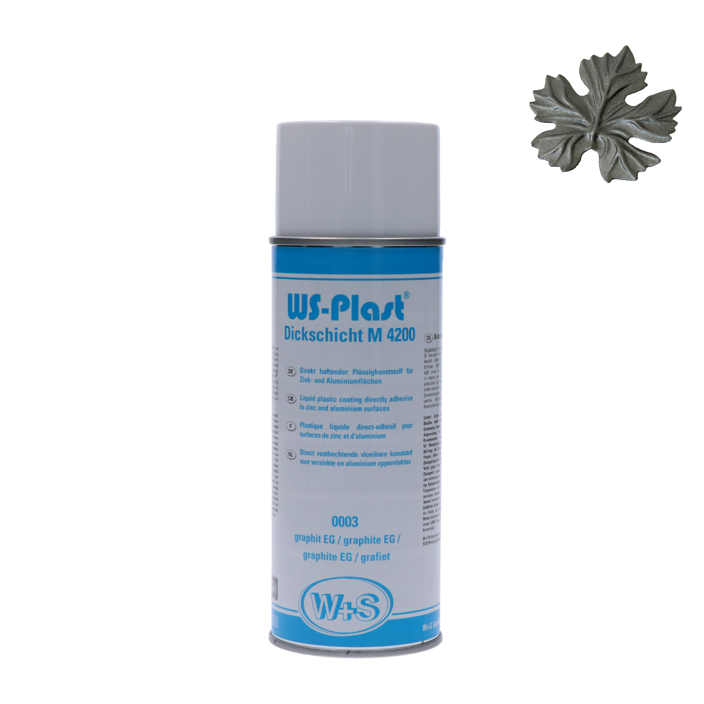 Barva grafit 400 ml s kovověslídovým efektem, na pozink a hliník