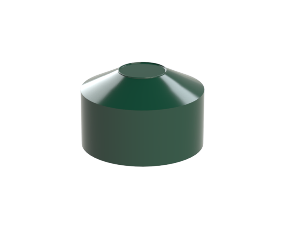 Vonkajšia krytka guľatá ø 40 mm, plastová PE