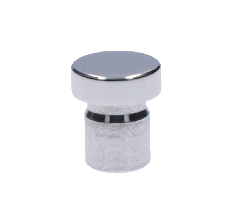 Ukončení na trubku ø 12 mm, plný materiál, leštěná AISI 304