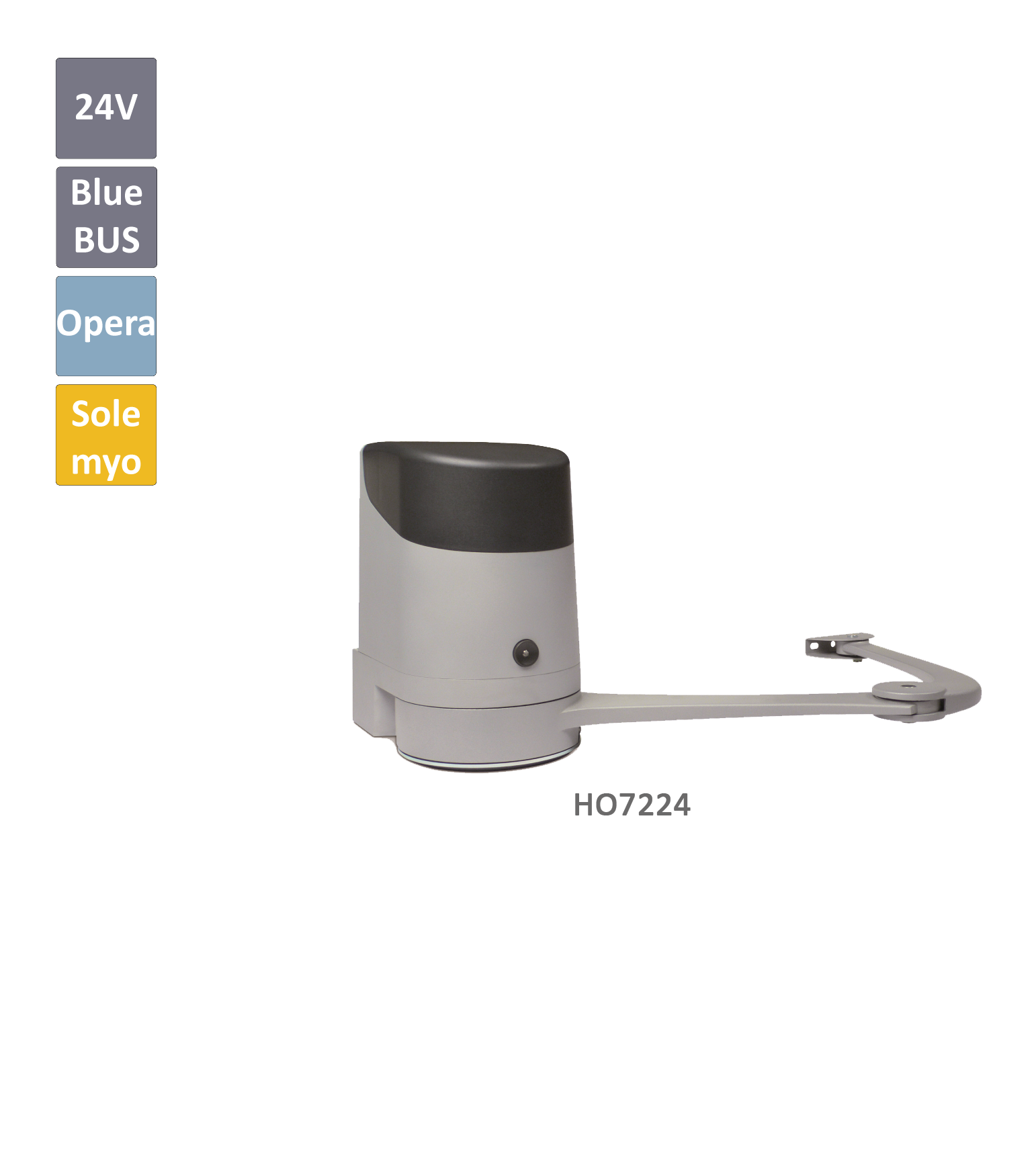 HOPP - pohon pákový pro křídlovou bránu do 2,4m/křidlo