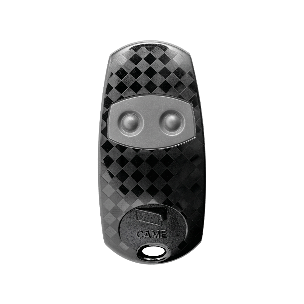 Vysílač 2kanálový, 433MHz, pevný kód, černý